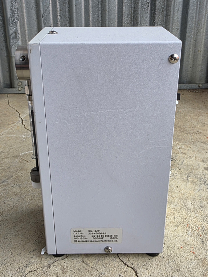 Shimadzu HPLC LOT SIL-HTA SIL-10AF x2 LC-20AT SCL-10AVP x3 DGU-14A x7 FCV-10ALVP x2 SN:L20013900027, photo 40 of 99