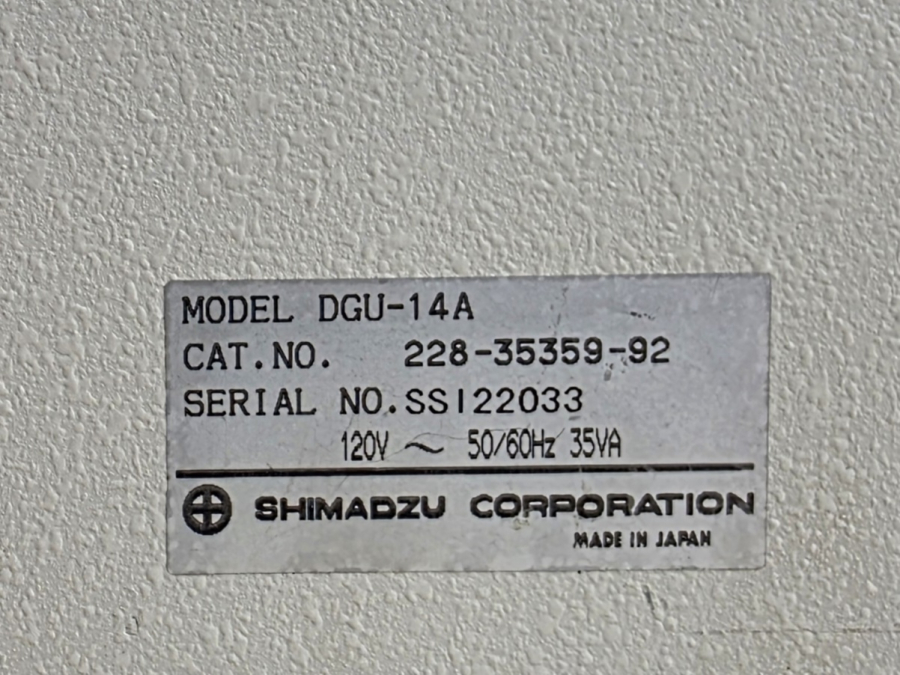 Shimadzu HPLC LOT SIL-HTA SIL-10AF x2 LC-20AT SCL-10AVP x3 DGU-14A x7 FCV-10ALVP x2 SN:L20013900027, photo 49 of 99