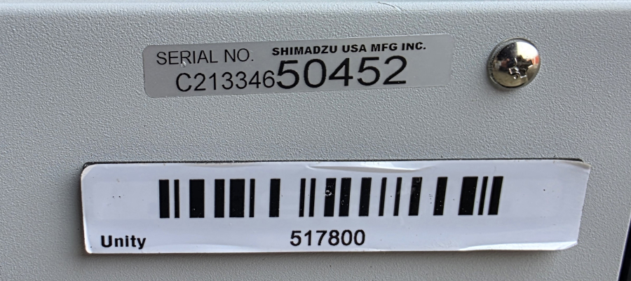Shimadzu HPLC LOT SIL-HTA SIL-10AF x2 LC-20AT SCL-10AVP x3 DGU-14A x7 FCV-10ALVP x2 SN:L20013900027, photo 69 of 99