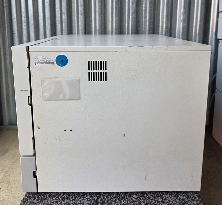 Shimadzu HPLC LOT SIL-HTA SIL-10AF x2 LC-20AT SCL-10AVP x3 DGU-14A x7 FCV-10ALVP x2 SN:L20013900027, photo 79 of 99