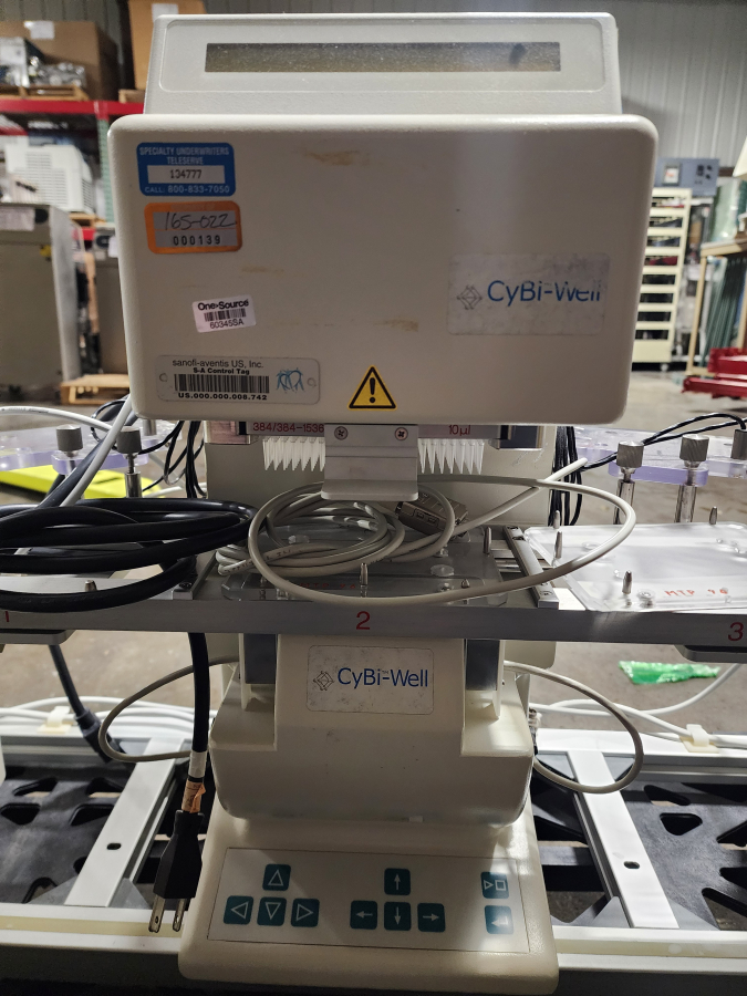 Opaljena CiBio CyBi-Well Table Top Automated Liquid Handler w/computer, photo 2 of 21