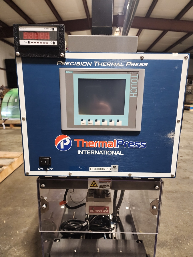 ThermalPress Intl Precision Thermal Press Model C25MM Siemens SIMATIC Controller Mfg 06/2015; Serial C25MM15061705, photo 2 of 6