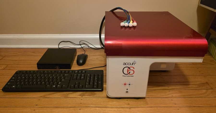 Accuri C6 Flow Cytometer with Computer; s/n 3122, photo 27 of 40
