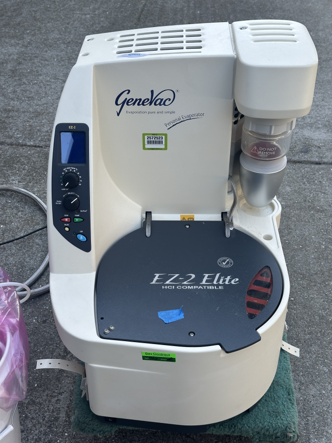 Genevac EZ-2.3 Elite Centrifugal Evaporator w/ nXDS6i Vacuum Pump; S/N: EZ3780, photo 12 of 17