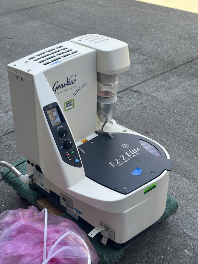 Genevac EZ-2.3 Elite Centrifugal Evaporator w/ nXDS6i Vacuum Pump; S/N: EZ3780, photo 17 of 17