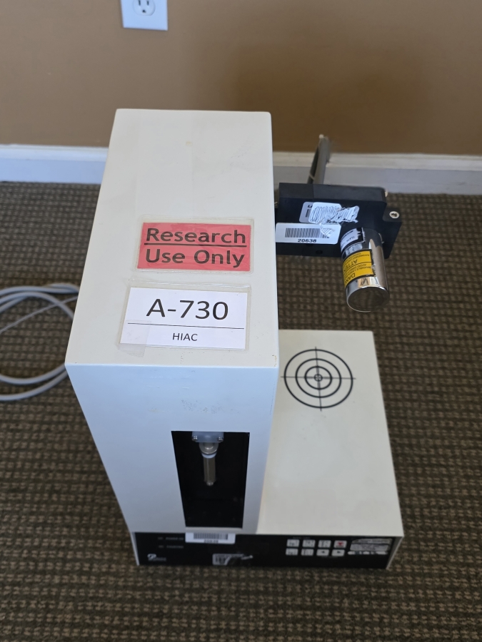 Pacific Scientific Instruments HIAC ROYCO 9703 Liquid Particle Counter w/HRLD-400CE; SN:E02673, photo 17 of 20