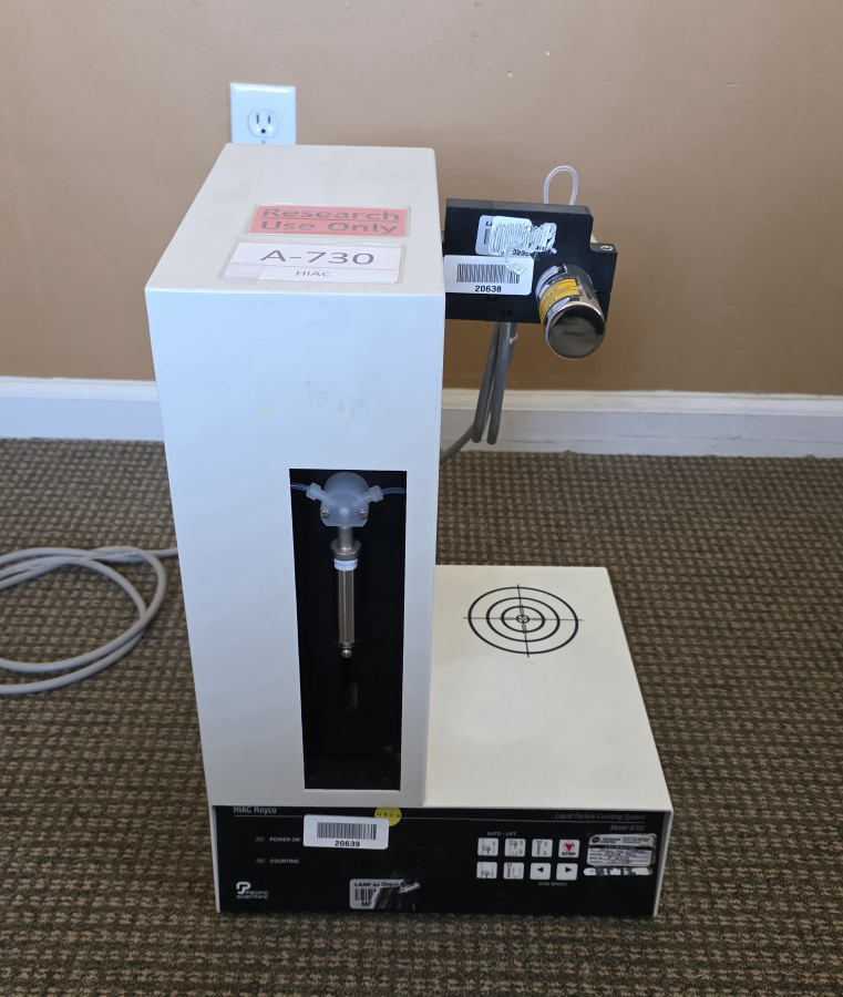 Pacific Scientific Instruments HIAC ROYCO 9703 Liquid Particle Counter w/HRLD-400CE; SN:E02673, photo 18 of 20
