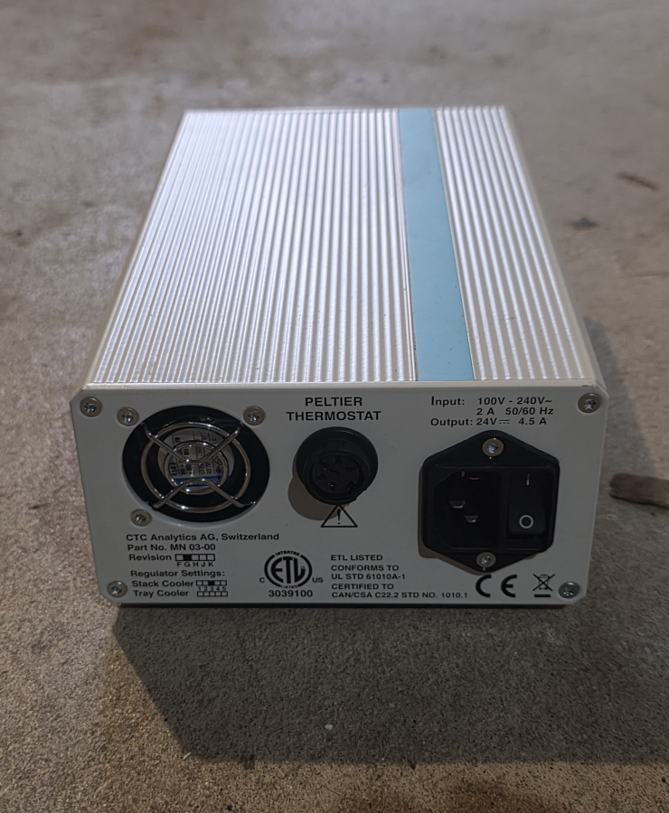 CTC Analytics HTC PAL Autosampler System w/ Dual Peltier Coolers 4 Pumps Valves, photo 37 of 37