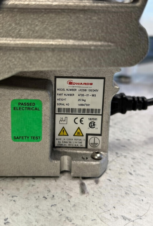 Genevac EZ-2.3 Elite Centrifugal Evaporator w/ nXDS6i Vacuum Pump; S/N: EZ3780, photo 9 of 17