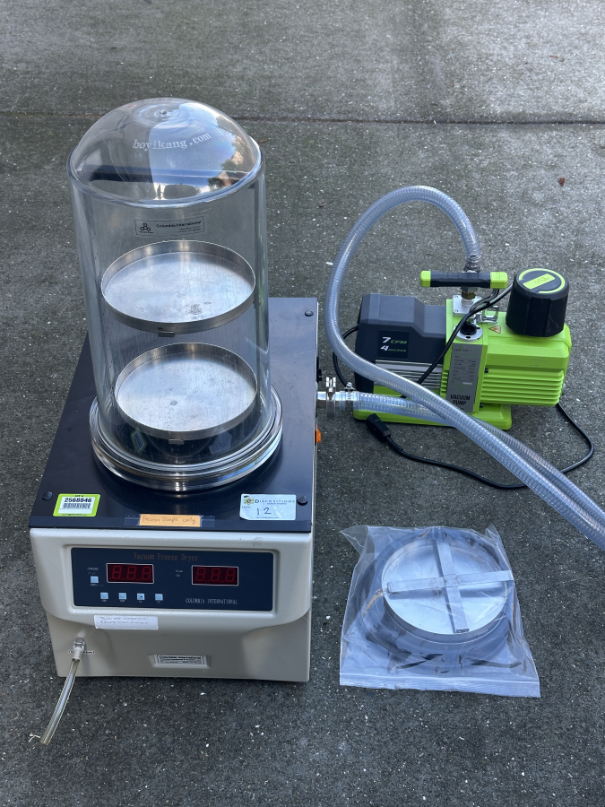 Columbia International Vacuum Freeze Dryer; S/N 2015051001, photo 16 of 19