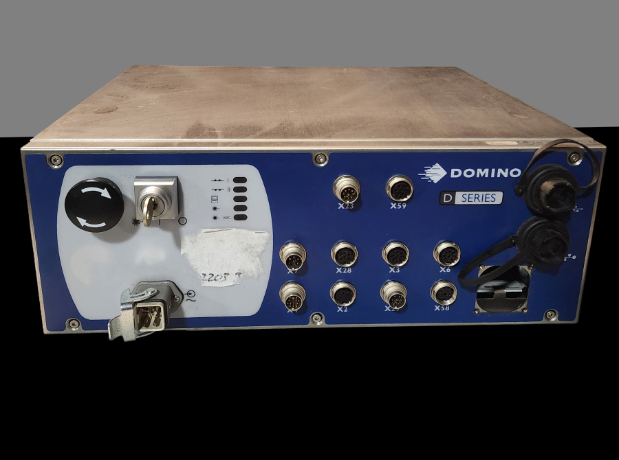 Domino 10mm D320i BCP7 Controler, Laser, DPX1000 L012936 Fume Extractor and printing system , photo 5 of 21