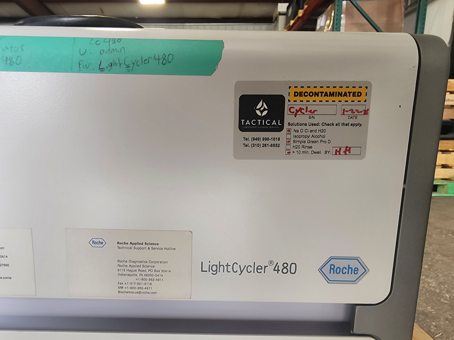 Roche LightCycler 480/96 PCR System includes computer with software;  S/N 20620, photo 8 of 18