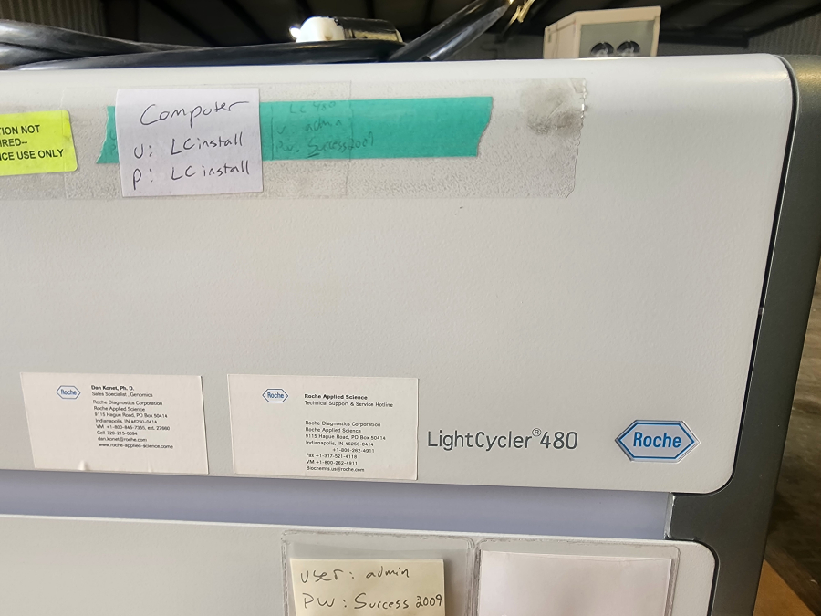 Roche LightCycler 480/96 PCR System includes computer; S/N 20549, photo 6 of 16