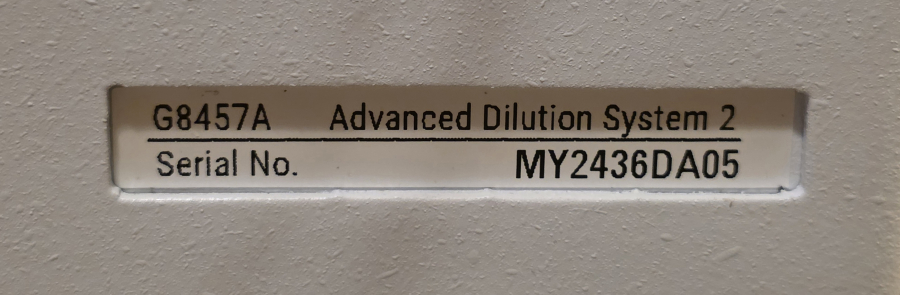 Agilent G8457A Advanced Dilution System ADS 2; S/N MY2436DA05, photo 9 of 24