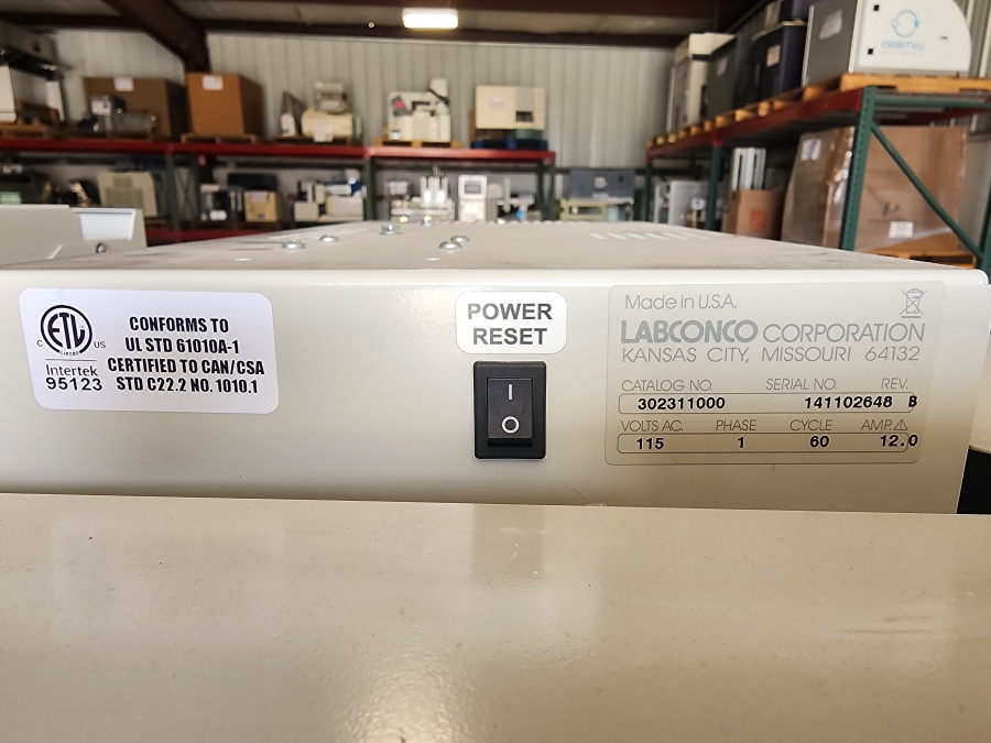 Labconco 302311000 3 ft Class II Type A2 Biosafety Cabinet with Stand, photo 12 of 19
