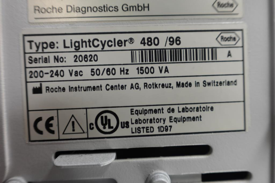 Roche LightCycler 480/96 PCR System includes computer with software;  S/N 20620, photo 6 of 18