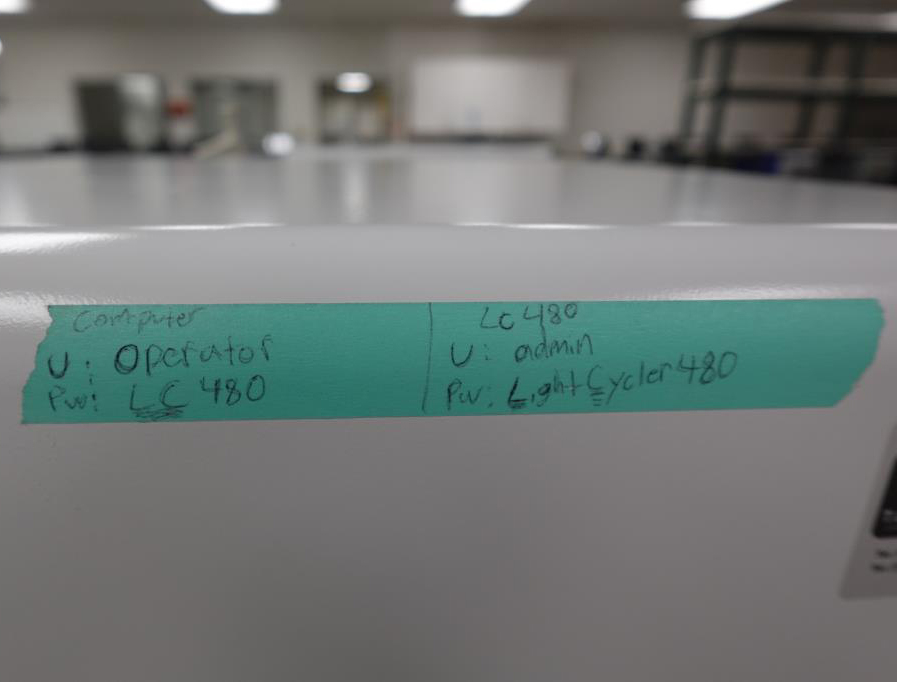 Roche LightCycler 480/96 PCR System includes computer with software;  S/N 20620, photo 5 of 18