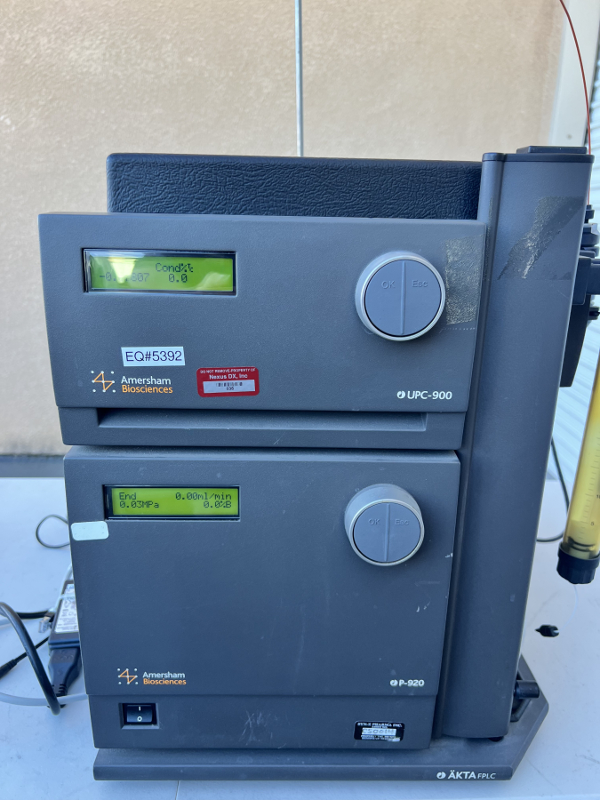 Amersham Biosciences AKTA FPLC includes UPC-900, P-920, M-925, INV-907, CU-950. S/N 01089133, photo 1 of 9