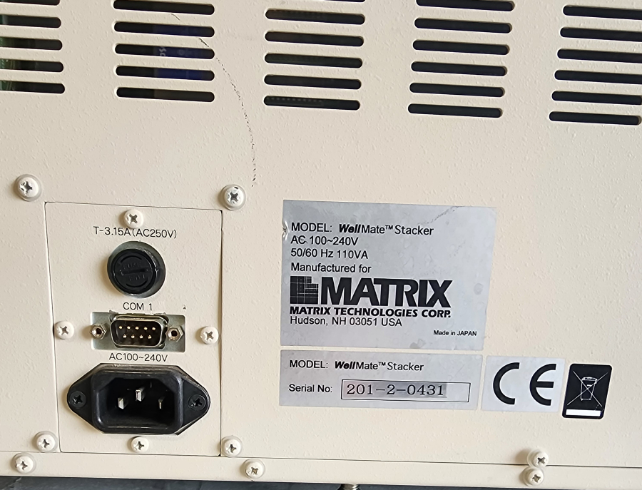 Thermo Scientific WellMate Stacker with WellMate component: SN:201-2-0431 & SN:1354., photo 6 of 12