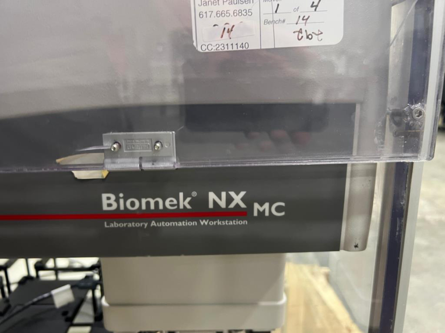 Beckman Coulter Biomek NX MC Workstation With fan and filter boxes, photo 1 of 15