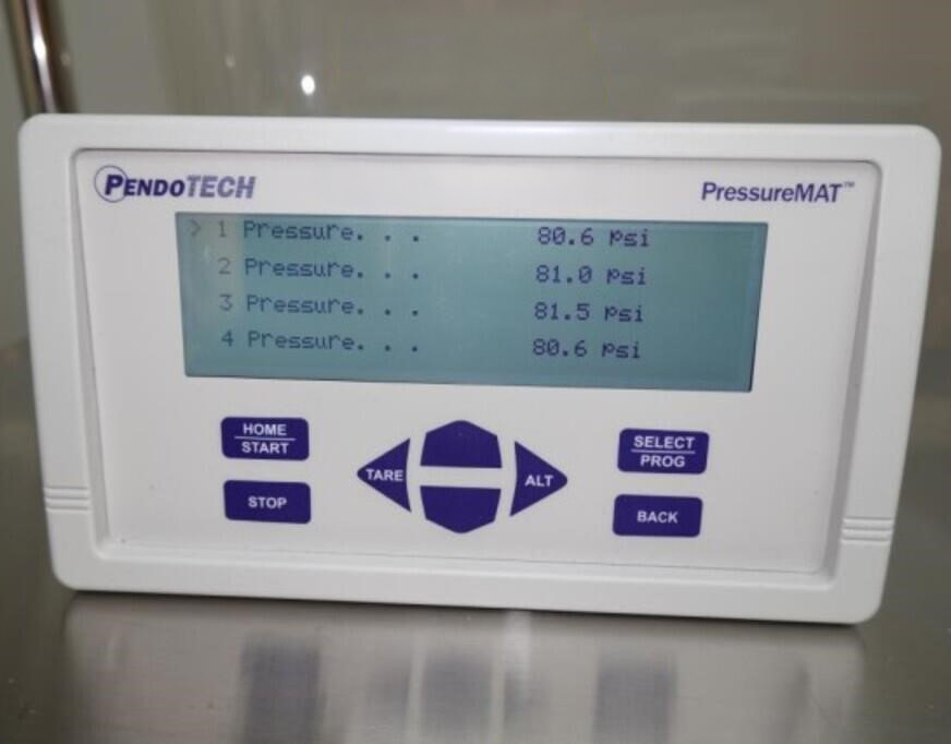 2x PendoTech PMAT-4A PressureMAT Sensor Transmitter With Box of Assorted Cables; SN:16226/13599., photo 2 of 5