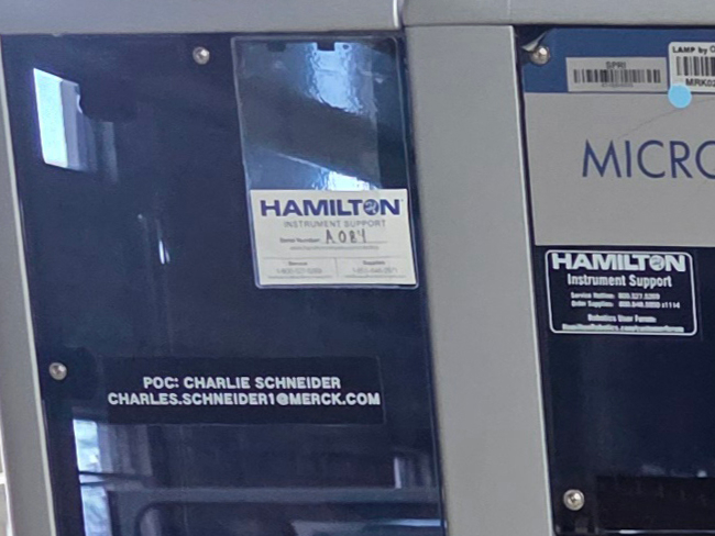 Hamilton Microlab STAR Automated Liquid Handling System; 8 Channel; iSWAP robotic plate handler s s/n# A084, photo 3 of 24