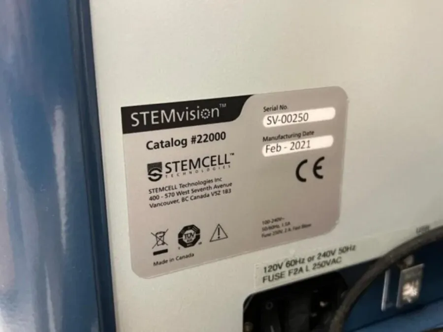 2021 STEMCELL STEMvision Colony Counter, photo 12 of 17
