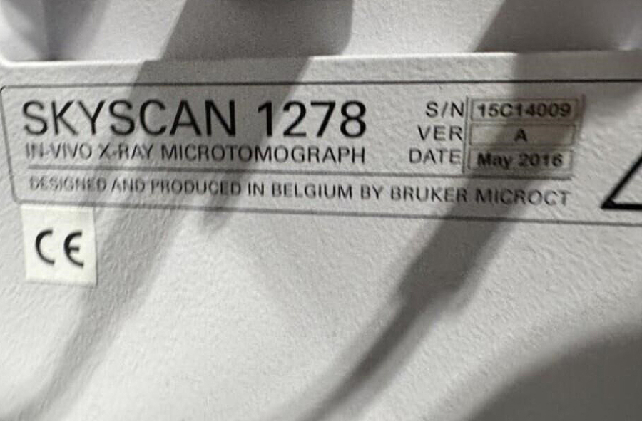 Bruker SkyScan 1278 In-Vivo X-Ray Microtomograph; S/N 15C14009, photo 6 of 6