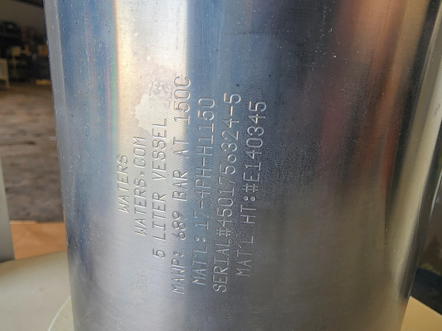 Waters Heated CO2 Extraction Pressure Vessel SFE SFC Cannabis Botanical 04822-1, photo 3 of 9