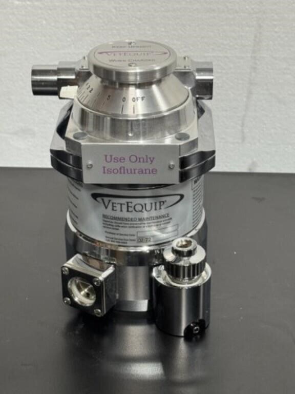 VetEquip VIP 3000 Isoflurane Vaporizer Tec 3 Cagemount in Box Veterinary, photo 5 of 5
