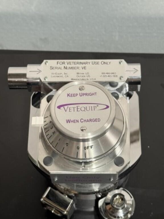 VetEquip VIP 3000 Isoflurane Vaporizer Tec 3 Cagemount in Box Veterinary, photo 4 of 5