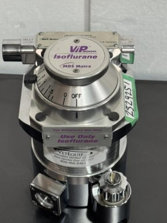MDS Matrx VIP 3000 Isoflurane Vaporizer, photo 3 of 4