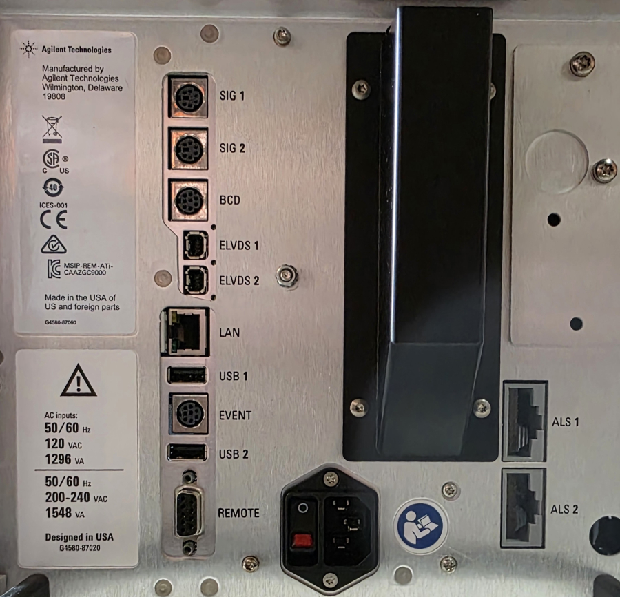 Agilent Intuvo 9000 Benchtop Gas  Chromatograph System; S/N US20320001, photo 18 of 37