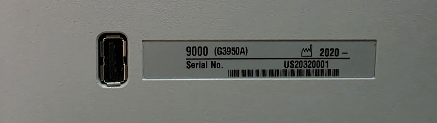 Agilent Intuvo 9000 Benchtop Gas  Chromatograph System; S/N US20320001, photo 37 of 37