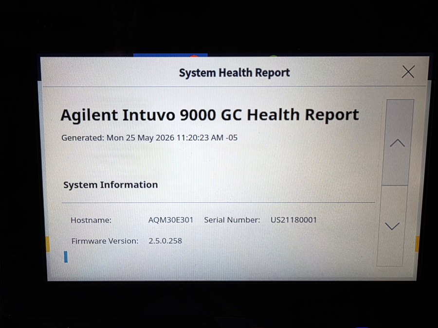 Agilent Intuvo 9000 Benchtop Gas Chromatograph System; S/N US21180001, photo 37 of 46