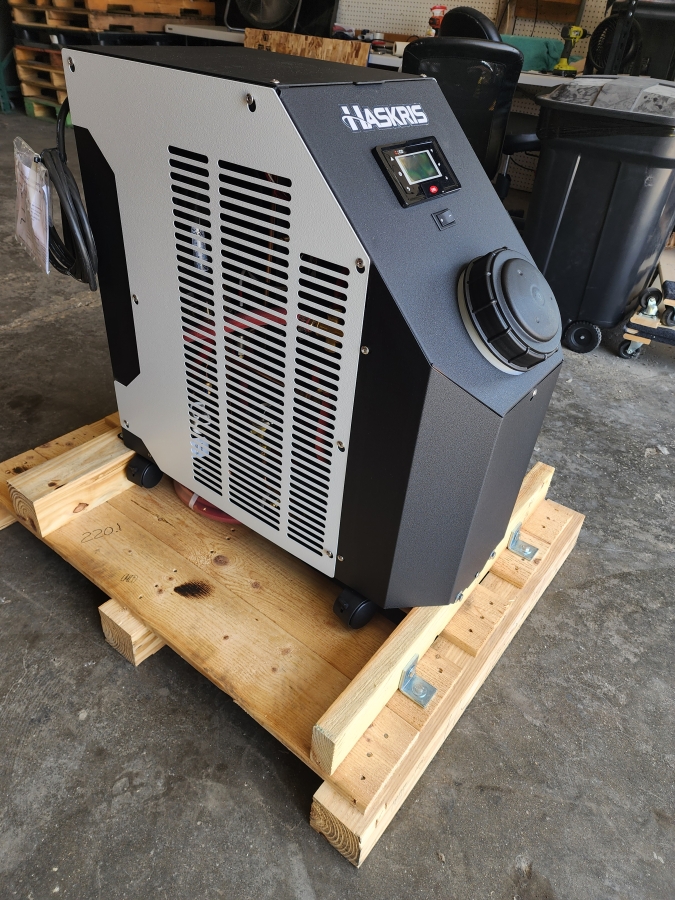 Haskris LX2-W5 Indoor Water Chiller, Model LX2-W5-CBXXXX-4; S/N: HC48589-01, photo 4 of 16