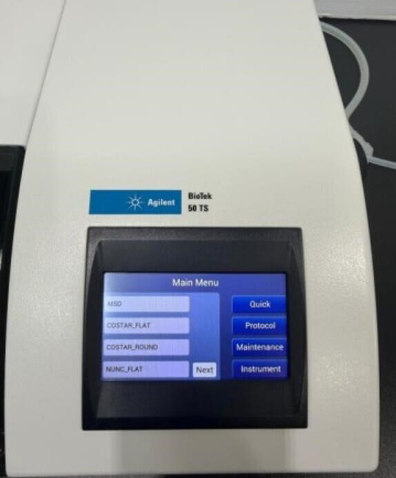 Agilent BioTek 50TS8-SN 50 TS Microplate Washer; S/N: #25021805, photo 2 of 7