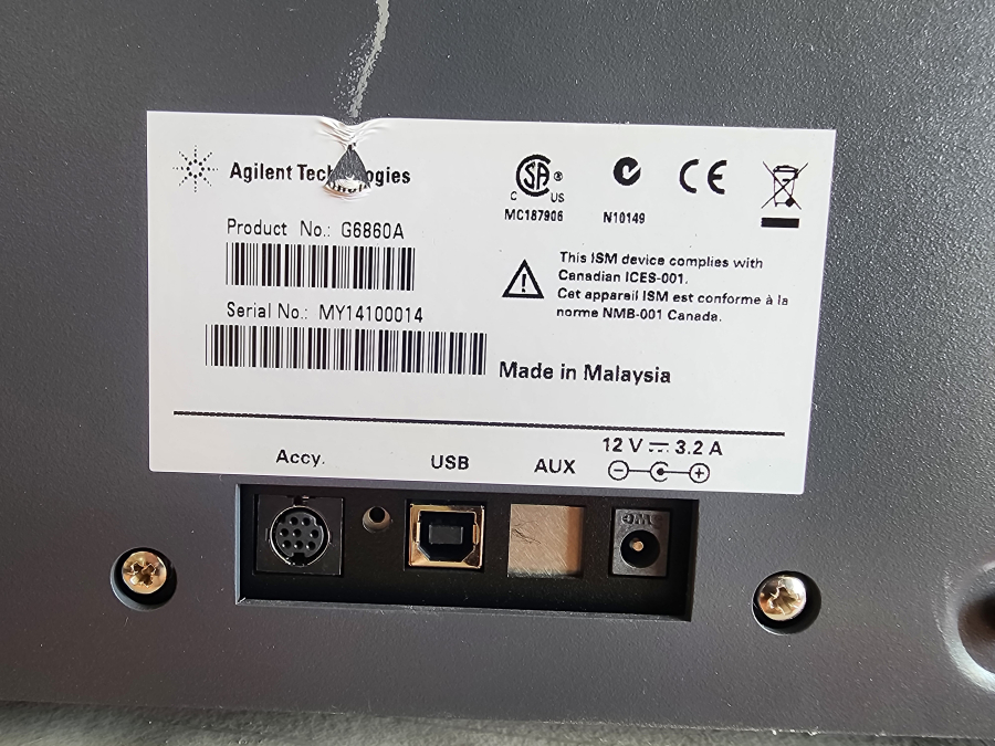 Agilent Cary 60 G6860A UV/VIS Spectrophotometer with Solo VPE; SN:MY1410001/CTS14001144, photo 9 of 17