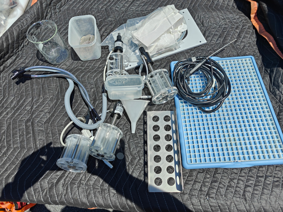 Erweka ZT 722 Disintegration Tester; S/N#: 139516, photo 6 of 6