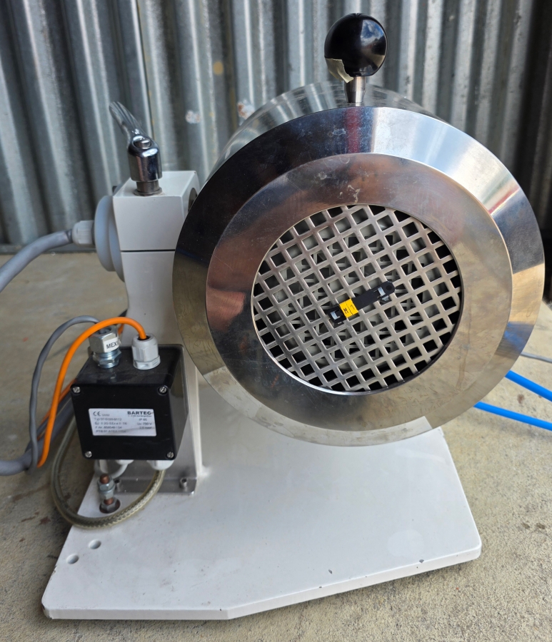 NETZSCH MiniCer 150ml Laboratory Agitator Bead Mill, Zirconia Wetted Path, w/ Feed/Pressure Vessel Module + Control Cabinet, photo 17 of 24
